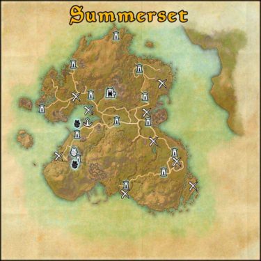 Mapa de Time Rifts de Summerset