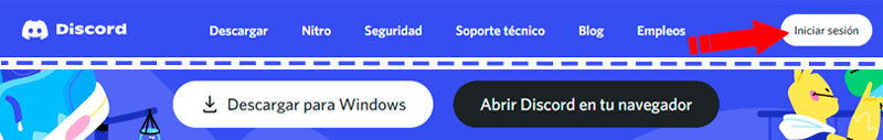 Registrase en Discord